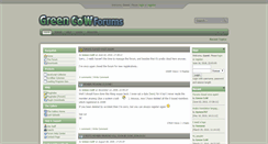 Desktop Screenshot of greencow.se